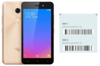 How to see the IMEI code in itel A33