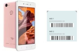 How to find the IMEI code on itel A40