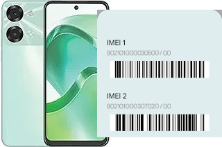 How to see the IMEI code in itel P40+