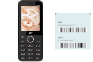 How to see the IMEI code in JV N2244