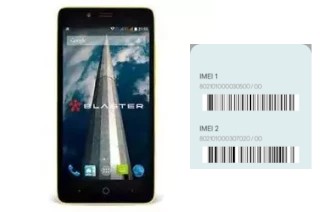 How to see the IMEI code in Blaster