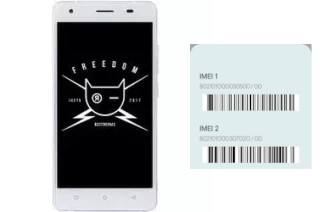 How to find the IMEI code on Freedom M303