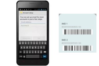 How to see the IMEI code in P200