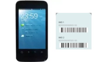 How to see the IMEI code in W658