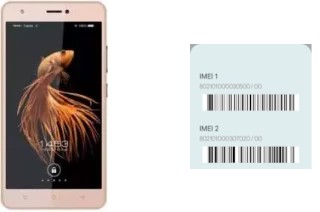 How to find the IMEI code on Aura Note 4G