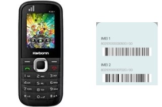 How to see the IMEI code in K36+ Jumbo Mini