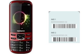 How to see the IMEI code in K52 Groovster