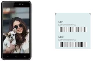 How to find the IMEI code on K9 Smart Selfie