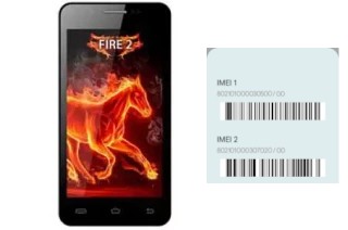 How to see the IMEI code in Fire 2