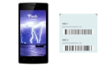 How to find the IMEI code on Flash