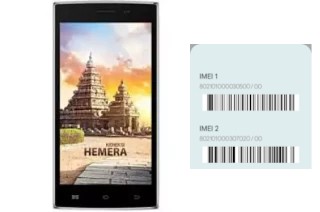 How to see the IMEI code in Hemera