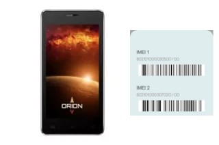 How to see the IMEI code in Orion