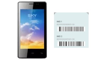 How to see the IMEI code in KENEKSI Sky