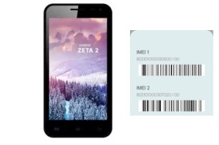 How to see the IMEI code in Zeta 2