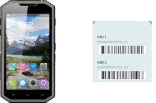 How to see the IMEI code in Proofings W7