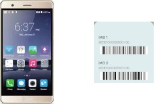 How to see the IMEI code in Kenxinda R7S