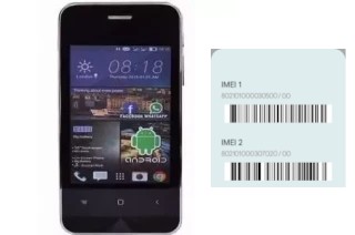 How to find the IMEI code on Kimfly Z33