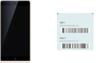 How to see the IMEI code in KingZone K2