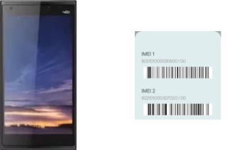 How to see the IMEI code in KingZone N3