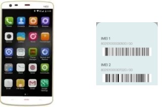 How to find the IMEI code on Z1 Plus