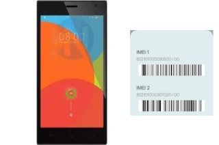 How to see the IMEI code in KN Mobile H55