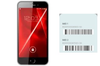 How to see the IMEI code in KN Mobile H60 Plus