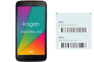 How to see the IMEI code in Agora 4G