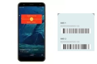 How to see the IMEI code in Konka D8