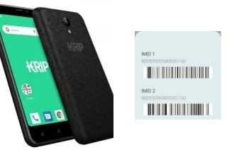 How to see the IMEI code in Krip K4m