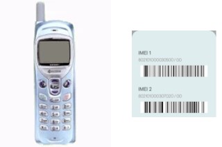 How to see the IMEI code in TG 200