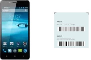 How to see the IMEI code in Landvo V81