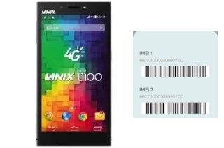 How to see the IMEI code in Ilium L1100