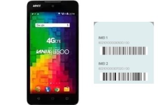 How to see the IMEI code in Ilium LT500