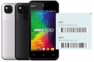 How to see the IMEI code in Ilium X210