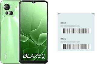 How to find the IMEI code on Blaze 2 Pro