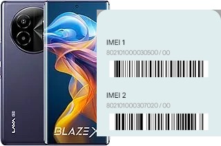 How to find the IMEI code on Blaze X