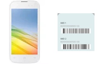 How to see the IMEI code in Iris 450 Colour