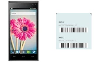 How to see the IMEI code in Iris 504q+