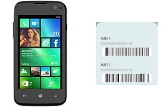 How to see the IMEI code in Iris Win1