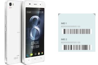 How to see the IMEI code in Iris X8