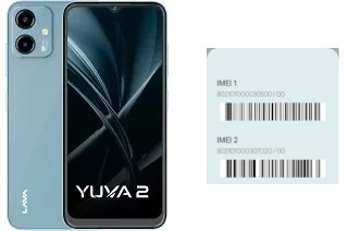 How to find the IMEI code on Yuva 2