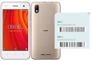 How to see the IMEI code in Lava Z40