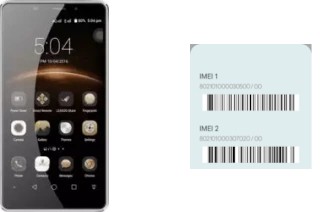 How to find the IMEI code on Leagoo M8