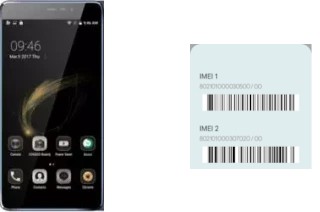 How to find the IMEI code on Leagoo Z6