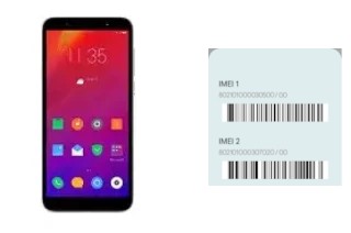 How to find the IMEI code on Lenovo A5s