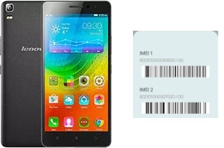 How to find the IMEI code on A7000 Plus