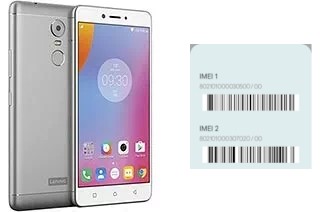 How to find the IMEI code on K6 Note