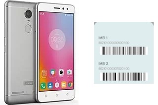 How to find the IMEI code on Lenovo K6