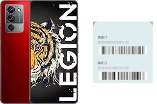 How to see the IMEI code in Legion Y70