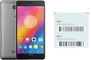 How to find the IMEI code on Lenovo P2